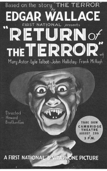 Poster Return of the Terror