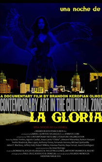 Poster La Gloria: Contemporary Art in the Cultural Zone