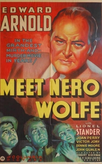 Poster Meet Nero Wolfe