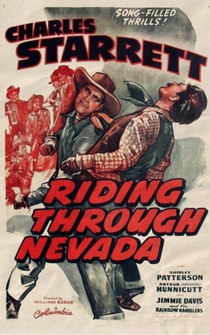 Poster Riding Through Nevada