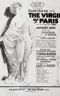 Poster Sophy of Kravonia; or, The Virgin of Paris