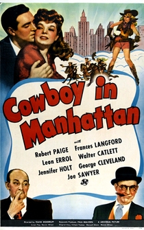 Poster Cowboy in Manhattan