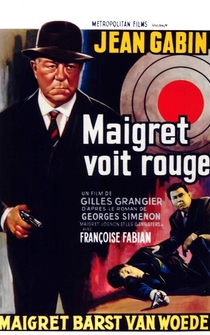 Poster Maigret voit rouge