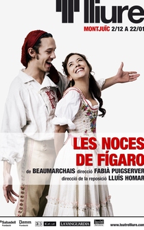 Poster Teatre Lliure: Les noces de Fígaro