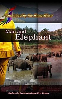 Poster Man and Elephant