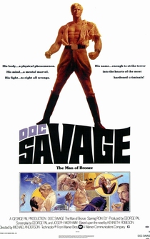 Poster de Doc Savage, el hombre de bronce