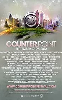 Poster CounterPoint Music Festival