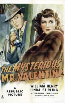 Poster The Mysterious Mr. Valentine