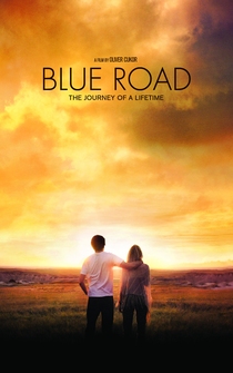 Poster Blue Road