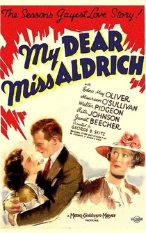 Poster My Dear Miss Aldrich