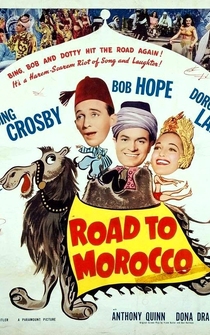 Poster Road to Morocco