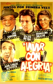 Poster Vivir con alegría