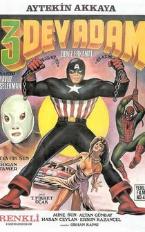 Poster Capitán América y El Santo contra Spiderman