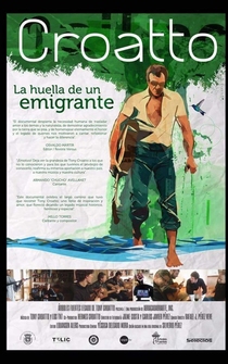 Poster Croatto, la huella de un emigrante