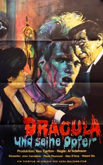 Poster Sangre en el castillo de Drácula