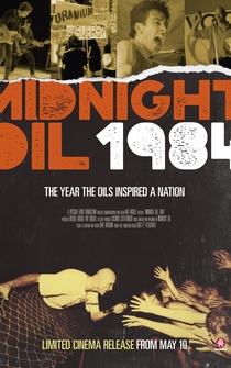 Poster Midnight Oil: 1984