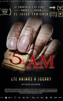 Poster de 5 A.M. Cinco ante los miedos