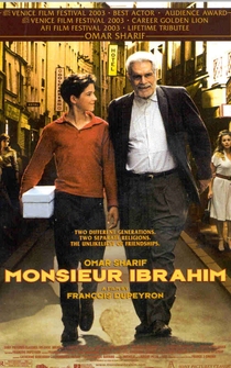 Poster El señor Ibrahim y las flores del Corán