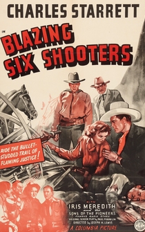 Poster Blazing Six Shooters