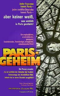 Poster Paris secreta