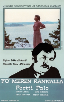 Poster Yö meren rannalla