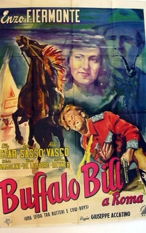 Poster Buffalo Bill a Roma