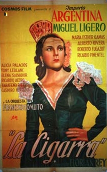 Poster La cigarra