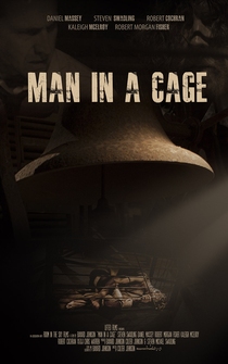 Poster Man in a Cage