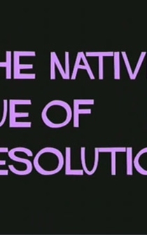 Poster The Native Hue of Resolution