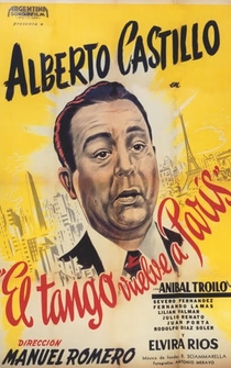 Poster El tango vuelve a París