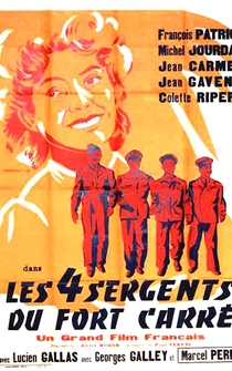 Poster Les quatre sergents du Fort Carré