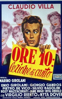 Poster Ore 10: lezione di canto