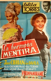 Poster La hermosa mentira