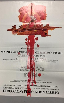 Poster Cronica roja