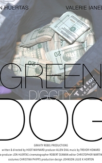 Poster Green Diggity Dog