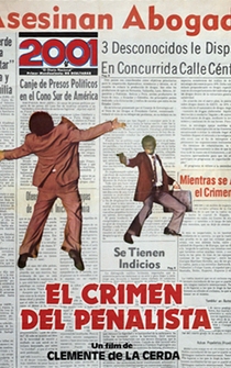 Poster El crimen del penalista