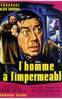 Poster L'homme à l'imperméable