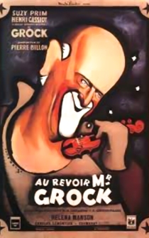 Poster Au revoir M. Grock