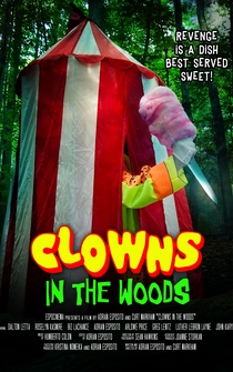 Poster Clowns in the Woods