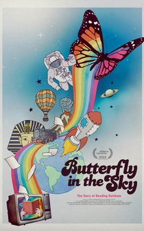 Poster Butterfly in the Sky