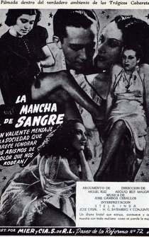 Poster La mancha de sangre