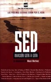 Poster Sed, invasión gota a gota