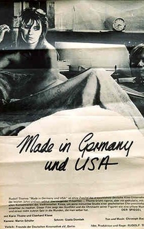 Poster de Made in Germany und USA