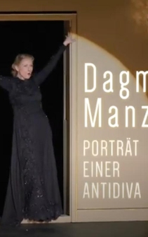 Poster Dagmar Manzel - Portrait einer Antidiva