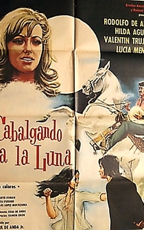 Poster Cabalgando a la luna