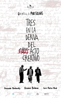 Poster Tres en la deriva del acto creativo