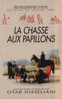 Poster La chasse aux papillons