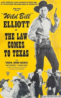 Poster The Law Comes to Texas