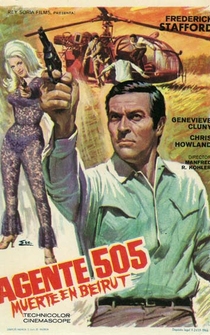 Poster Agent 505 - Todesfalle Beirut