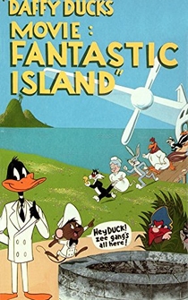 Poster El pato Lucas en la isla de la fantasía